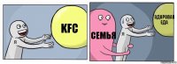 kfc Семья здоровая еда