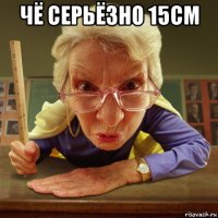 чё серьёзно 15см 