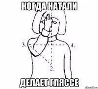 когда натали делает гляссе