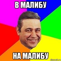 в малибу на малибу