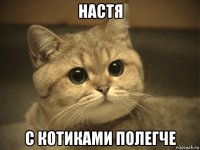 настя с котиками полегче