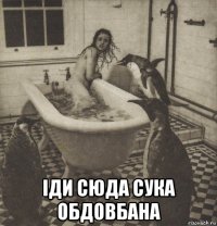  іди сюда сука обдовбана