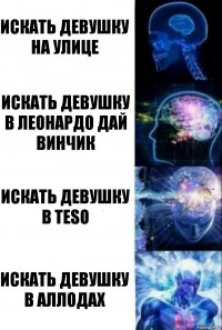 Искать девушку на улице искать девушку в Леонардо дай винчик искать девушку в teso искать девушку в аллодах