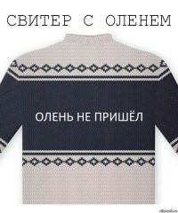 Олень не пришёл