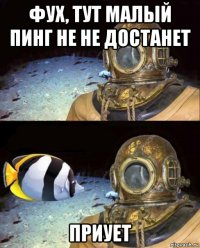 фух, тут малый пинг не не достанет приует