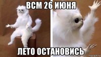 всм 26 июня лето остановись