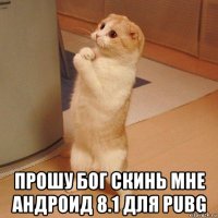  прошу бог скинь мне андроид 8.1 для pubg