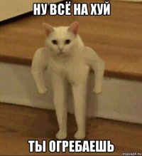 ну всё на хуй ты огребаешь