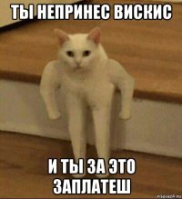 ты непринес вискис и ты за это заплатеш