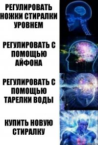 регулировать ножки стиралки уровнем регулировать с помощью айфона регулировать с помощью тарелки воды купить новую стиралку