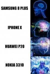 samsung 8 plus iphone x huawei p20 nokia 3310