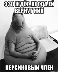 ззо ждёт, когда ей вернут ник персиковый член