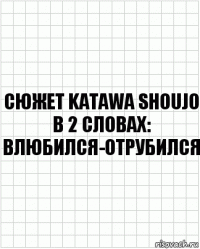 Сюжет Katawa Shoujo в 2 словах: Влюбился-Отрубился