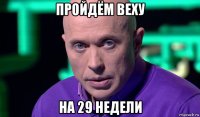 пройдём веху на 29 недели