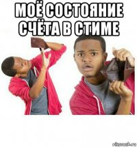 моё состояние счёта в стиме 