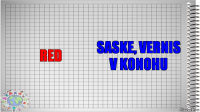 Red Saske, vernis v konohu