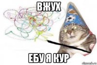 вжух ебу я кур