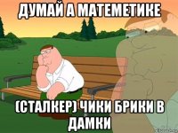 думай а матеметике (сталкер) чики брики в дамки