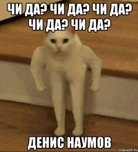 чи да? чи да? чи да? чи да? чи да? денис наумов