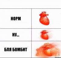 норм ну... БЛЯ БОМБИТ