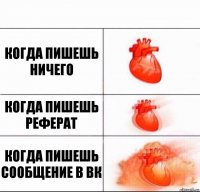 когда пишешь ничего когда пишешь реферат когда пишешь сообщение в вк