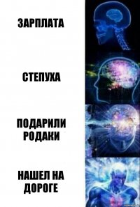 Зарплата Степуха Подарили родаки Нашел на дороге