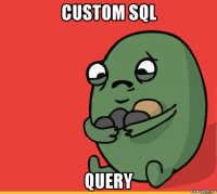 custom sql query