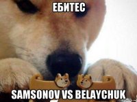 ебитес samsonov vs belaychuk