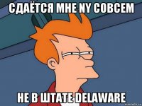 сдаётся мне ny совсем не в штате delaware