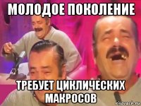 молодое поколение требует циклических макросов