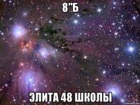 8"б элита 48 школы