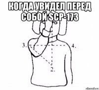 когда увидел перед собой scp-173 