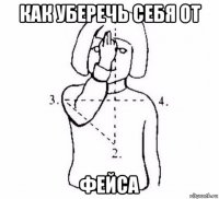 как уберечь себя от фейса