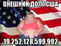 внешний долг сша 19,252,128,599,992