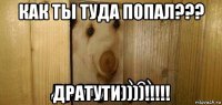 как ты туда попал??? дратути))))!!!!!