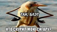  кто скурил мою сигару?