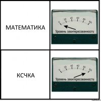 МАТЕМАТИКА КСЧКА