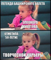 легенда башкирского балета элеонора куватова отметила 50-летие творческой карьеры