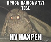 просыпаюсь а тут тебе ну нахрен