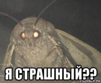  я страшный??