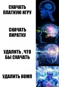 скачать платную игру скачать пиратку удалить , что бы скачать удалить комп