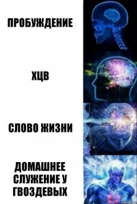 Пробуждение ХЦВ Слово Жизни Домашнее служение у Гвоздевых