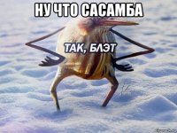 ну что сасамба 