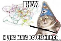 вжух и два мага встретились