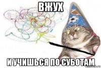 вжух и учишься по суботам