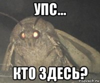 упс... кто здесь?