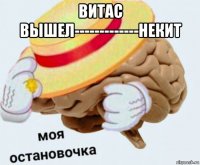 витас вышел-------------некит 