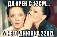 да хрен с 12см... у него днювка 220zl