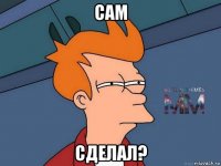 сам сделал?