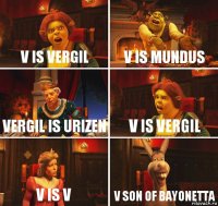 V is vergil V is mundus vergil is urizen v is vergil v is v v son of bayonetta